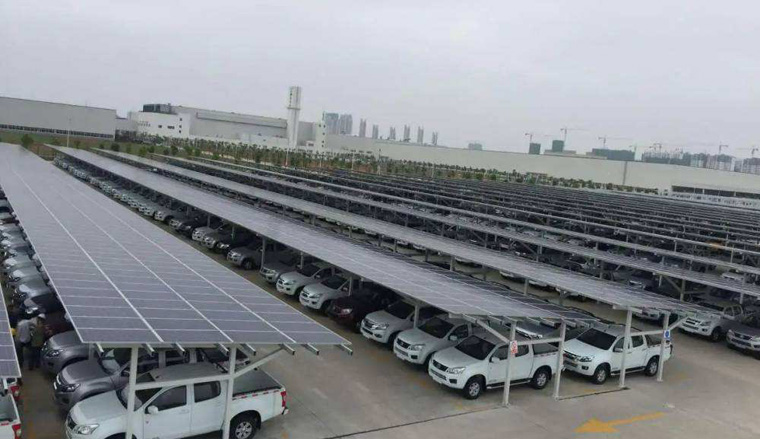 100千瓦光伏停車場投資多少，停車坪搭建光伏違建嗎